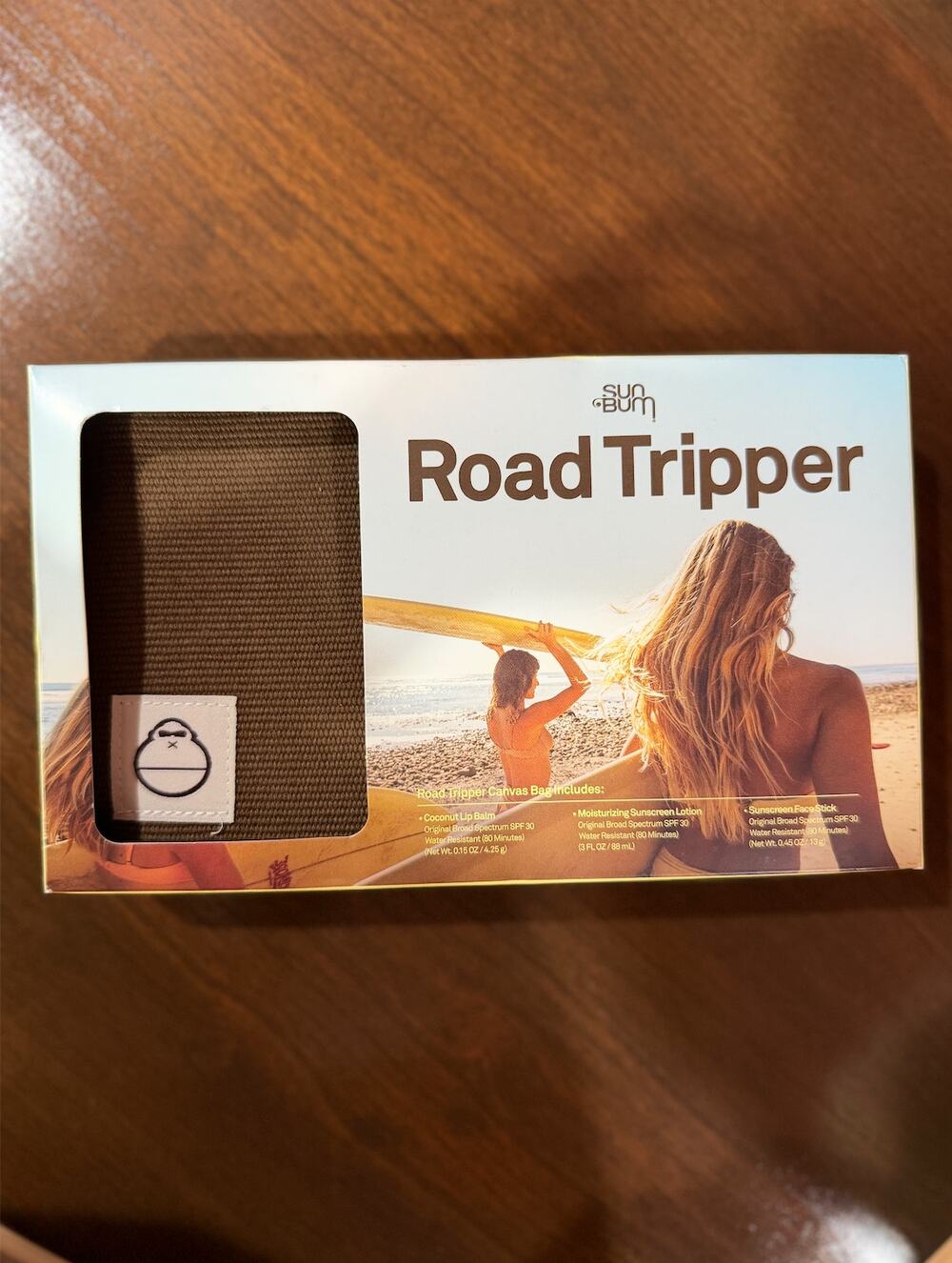 Sun Bum Road Tripper Sunscreen Gift Set + Canvas Bag